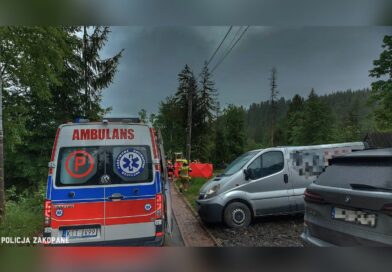 Ziemia przysypała mężczyznę w wykopie