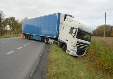 Mając 2,5 promila alkoholu w organizmie nie zapanował nad tirem Mając 2,5 promila alkoholu w organizmie nie zapanował nad tirem