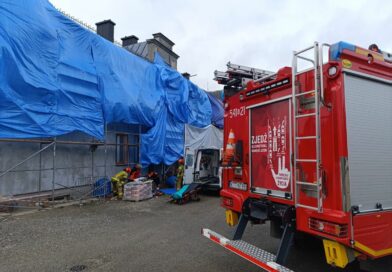 Wypadek na budowie Wypadek na budowie