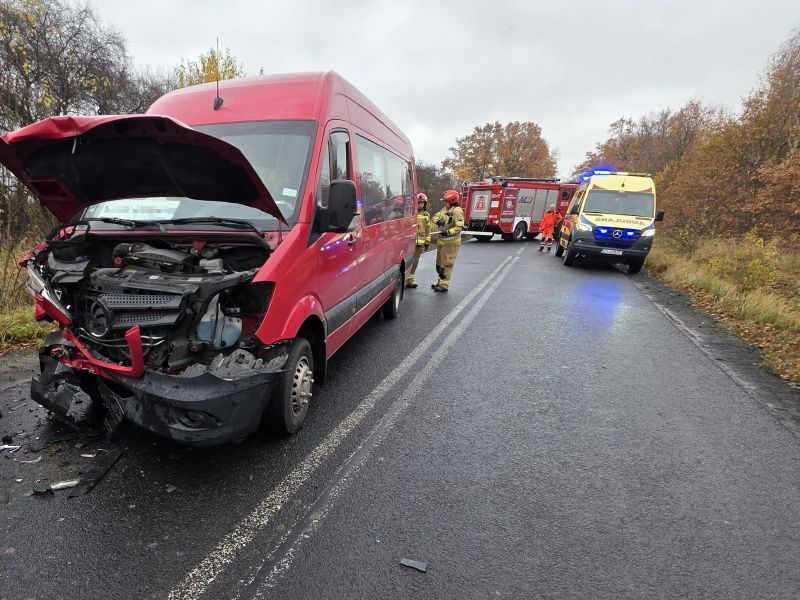 Dwa wypada jednego dnia na drogach powiatu zgorzeleckiego