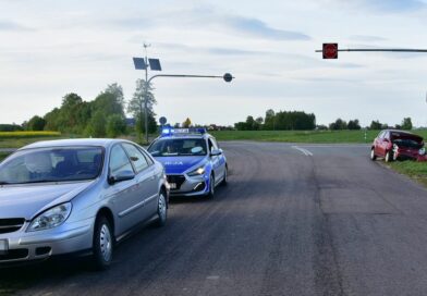 Na skrzyżowaniu nie ustąpiła pierwszeństwa przejazdu