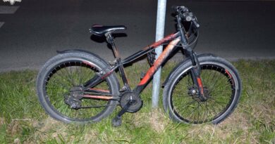 Potrącenie 14-letniego cyklisty Potrącenie 14-letniego cyklisty