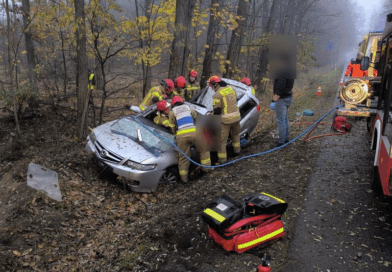 Groźny wypadek na trasie Lubin-Rynarcice