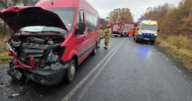 Dwa wypada jednego dnia na drogach powiatu zgorzeleckiego