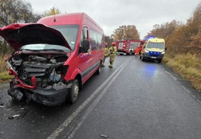 Dwa wypada jednego dnia na drogach powiatu zgorzeleckiego